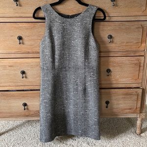 Herringbone Wool Dress